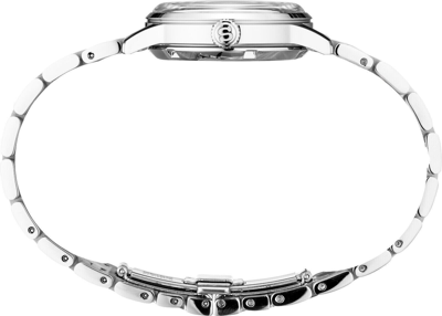 Pre-owned Seiko Women's Presage Automatic Pink Dial Stainless Steel Watch Srp839