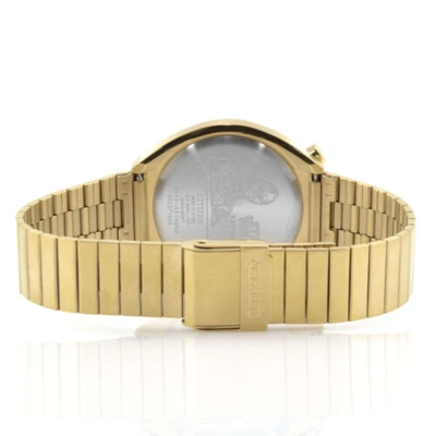 Pre-owned Citizen Men's Watch Star Wars C-3po Tsuno Chrono Yellow Gold Steel An3662-51w