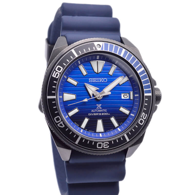 Pre-owned Seiko Prospex Sbdy025 Save The Ocean Special Edition Automatic Watch Samurai
