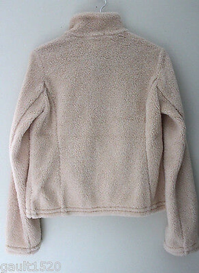 Pre-owned James Perse Standard  Faux Shearling Natural White Cozy Jacket Coat 3 L $475