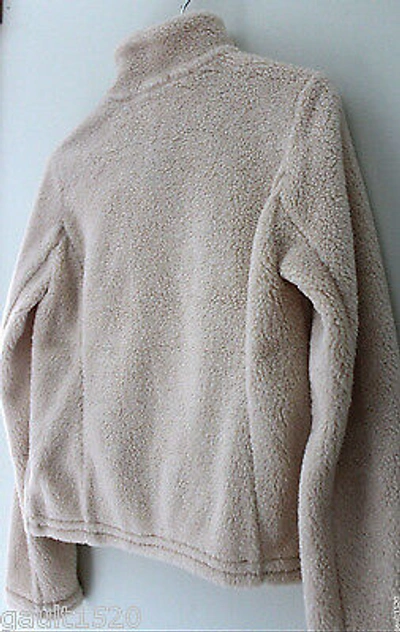 Pre-owned James Perse Standard  Faux Shearling Natural White Cozy Jacket Coat 3 L $475