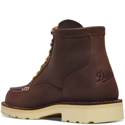 Pre-owned Danner ® Bull Run Toe Men's 6" Brown Heel Work Boots 15590 - All Sizes -