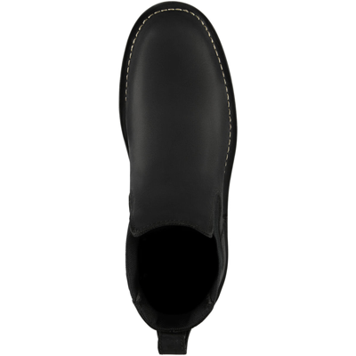 Pre-owned Danner ® Bull Run Chelsea Men's 6" Black Work Boots 15483 - All Sizes -