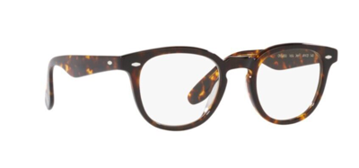 Pre-owned Oliver Peoples 0ov5485u Jep-r 1654 Dm2 Havana/blue Block Unisex Eyeglasses