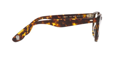 Pre-owned Oliver Peoples 0ov5485u Jep-r 1654 Dm2 Havana/blue Block Unisex Eyeglasses