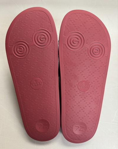 Pre-owned Gucci Authentic  X Doraemon Men's Gg Logo Supreme Slides Size: G10 - 10.5 Us In Multicolor