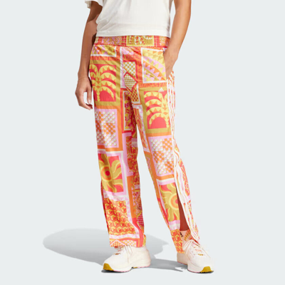 Pre-owned Adidas Originals Women Adidas X Farm Rio Premium Sportswear Pants In White