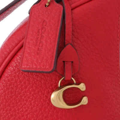 Pre-owned Coach Ladies Sport Red Luna Shoulder Bag Cc439 B4pj6