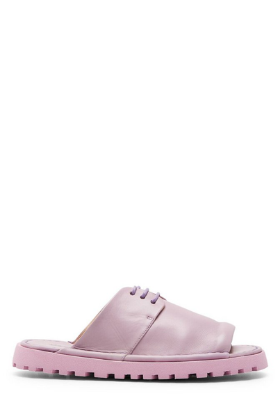 Shop Marsèll Sanpomice Sandals In Purple