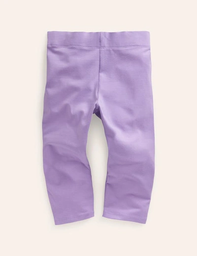 Shop Mini Boden Cropped Leggings Parma Violet Girls Boden