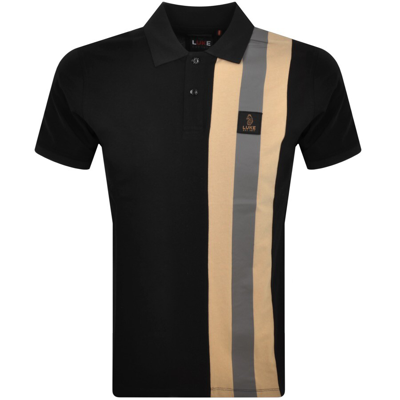 Shop Luke 1977 Castleton Polo T Shirt Black
