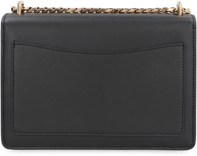 Shop Dolce & Gabbana 3.5 Leather Crossbody Bag In Black