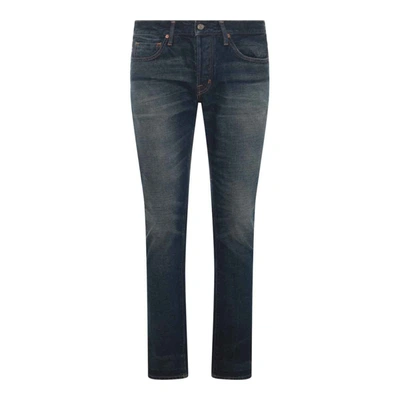 Shop Tom Ford Jeans In Blue
