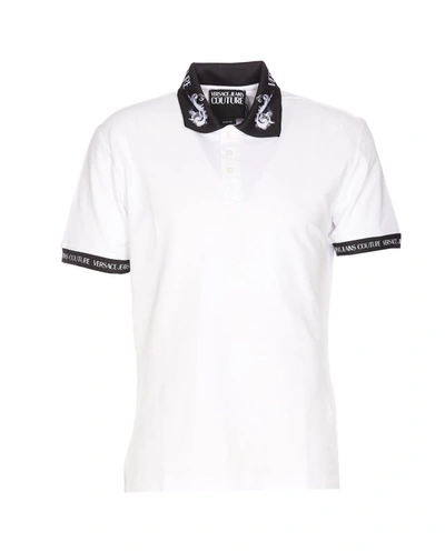 Shop Versace Jeans Couture T-shirts And Polos In White