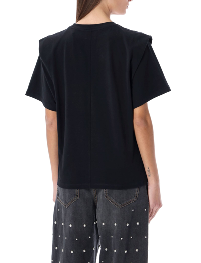 Shop Isabel Marant Zelitos T-shirt In Black