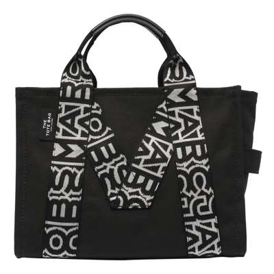 Shop Marc Jacobs The M Medium Tote Bag In Black White