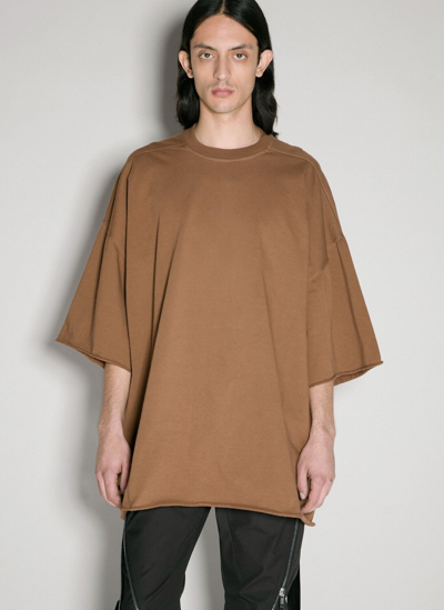 Shop Rick Owens Drkshdw Tommy T T-shirt In Brown