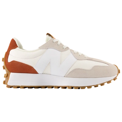 New Balance Women's 327 Solstice Casual Sneakers From Finish Line In Cream/brown