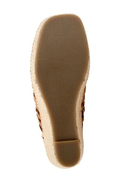 Softwalk Havana Slingback Espadrille Platform Wedge Sandal In Tan