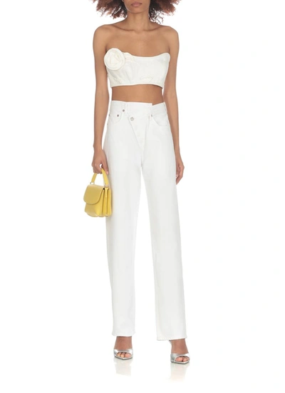 Shop Agolde Jeans White