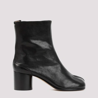 Shop Maison Margiela Tabi Boots In T Black