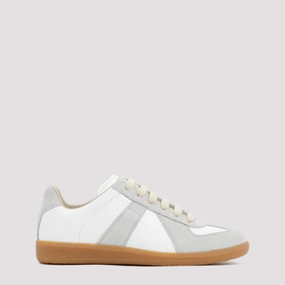 Shop Maison Margiela Replica Sneakers In T Dirty White