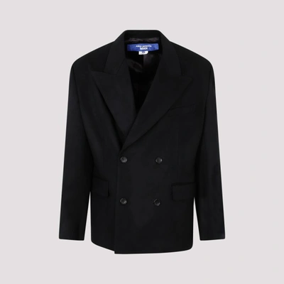 Shop Junya Watanabe Wool Jacket In Black
