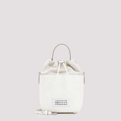 Shop Maison Margiela 5ac Mini Bag In H White