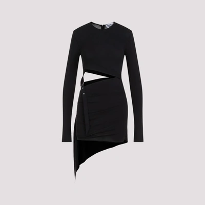 Shop Attico The  Mini Dress In Black
