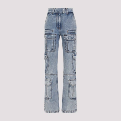 Shop Givenchy Pants In Light Blue