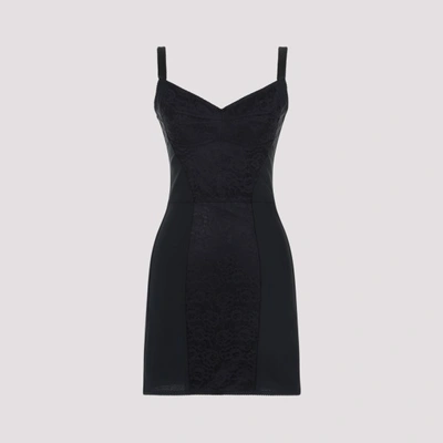 Shop Dolce & Gabbana Mini Essential Dress In N Nero