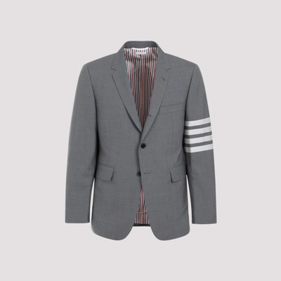 Shop Thom Browne Fit 1 Wool Blazer In Med Grey