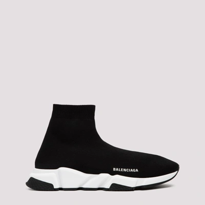 Shop Balenciaga Speed Sneakers In Black White Black