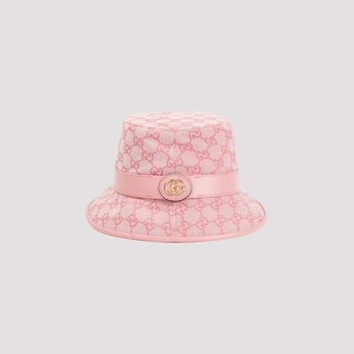 Shop Gucci Cotton Hat In Soft Candy