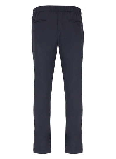 Shop Herno Trousers Blue