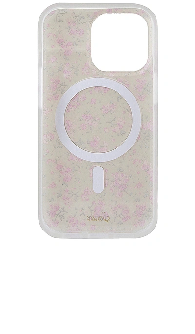 Shop Sonix Magsafe Compatible Iphone 15 Pro Case In Cottage Floral Pink
