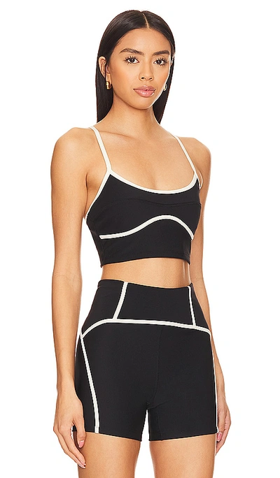 L*space Revel Top In Black & Cream