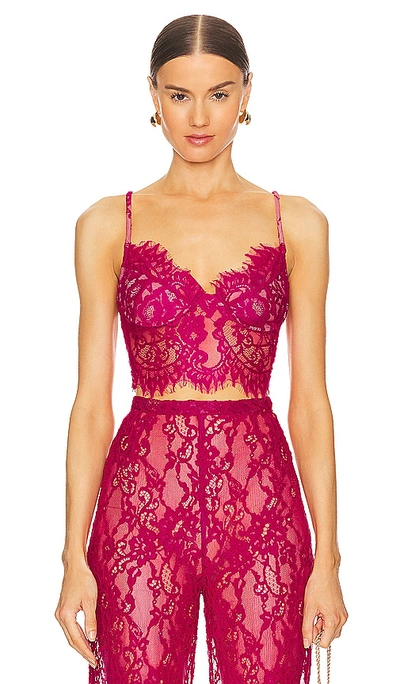 Shop Bronx And Banco Capri Bralette In Fuchsia