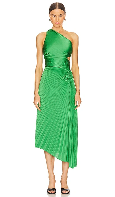 Shop A.l.c Dahlia Dress In Basil