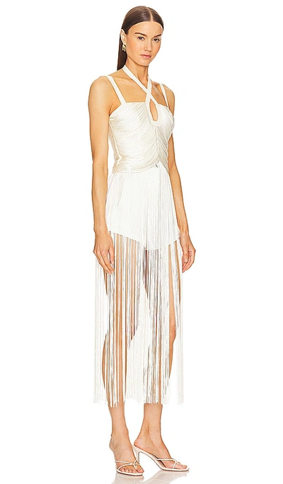 Shop Michael Costello X Revolve Angelica Maxi Top In Ivory