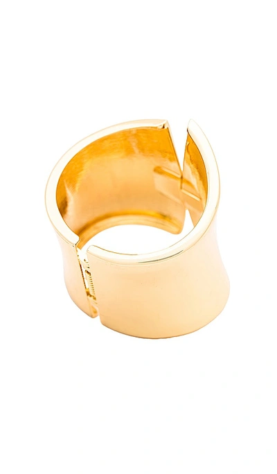 Shop Amber Sceats Cuff Bracelet In Gold
