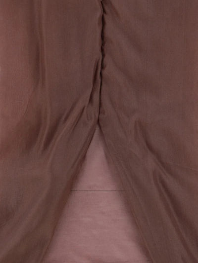 Shop Rick Owens Top In Dusty Pink