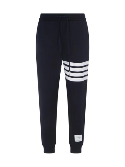 Shop Thom Browne Pants In Navy