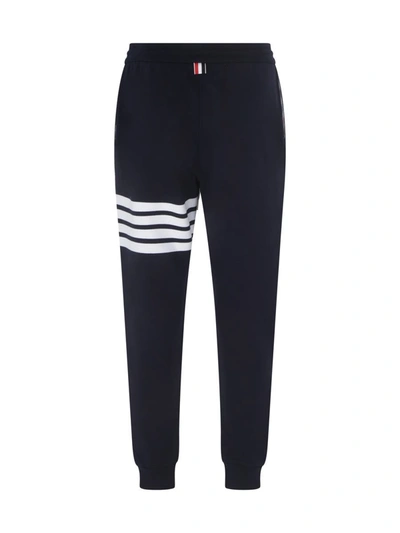 Shop Thom Browne Pants In Navy