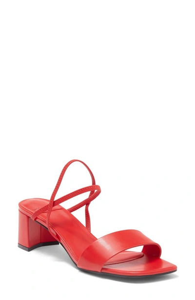 Shop Jeffrey Campbell Adapt Slingback Sandal In Red