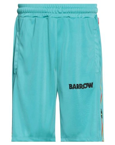 Shop Barrow Man Shorts & Bermuda Shorts Emerald Green Size M Polyester