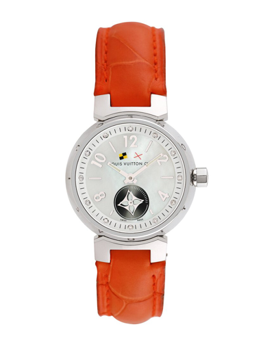 Pre-owned Louis Vuitton Women's Tambour Lovely Cup Watch, Circa 2000s (authentic )