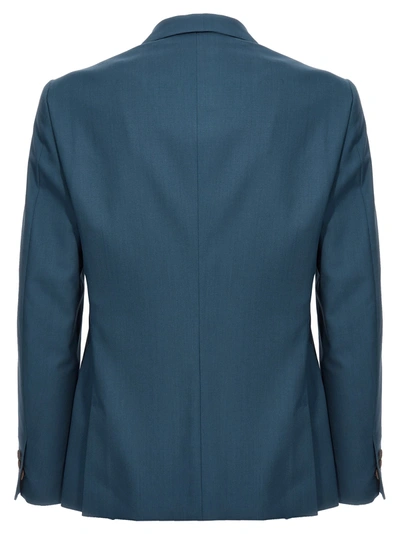 Shop Maurizio Miri Keanu Blazer Blue