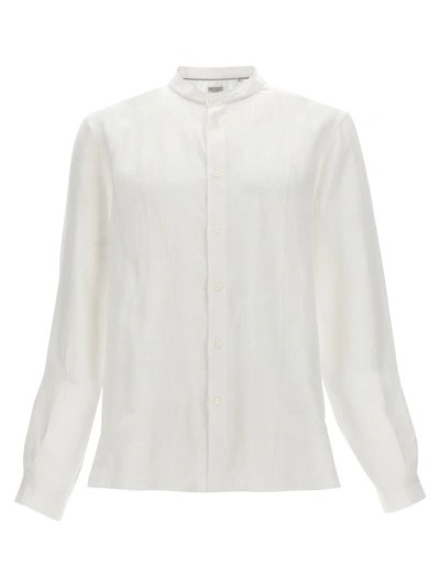 Shop Brunello Cucinelli Korean Shirt Shirt, Blouse White