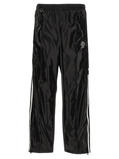 Shop Doublet Laminate Track Pants White/black